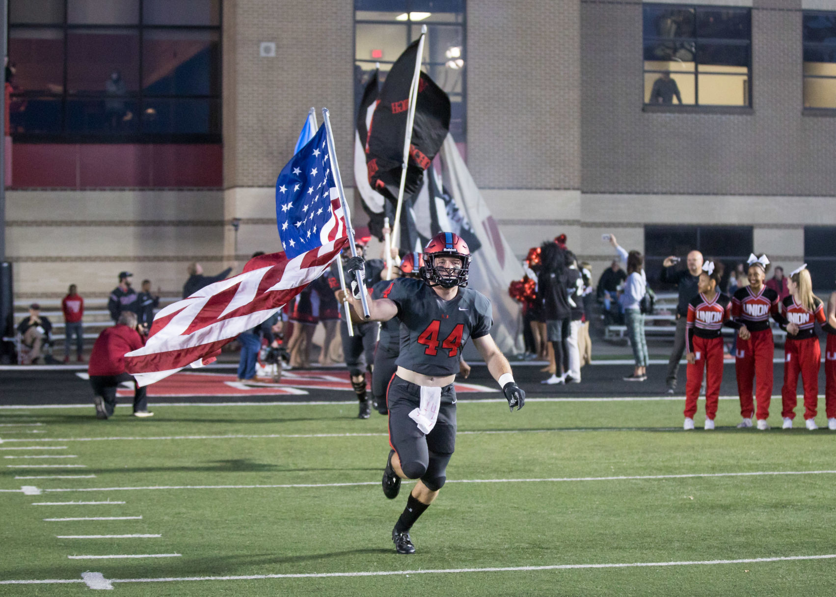 No. 4 Class 6AI: Union Redskins (4-4)